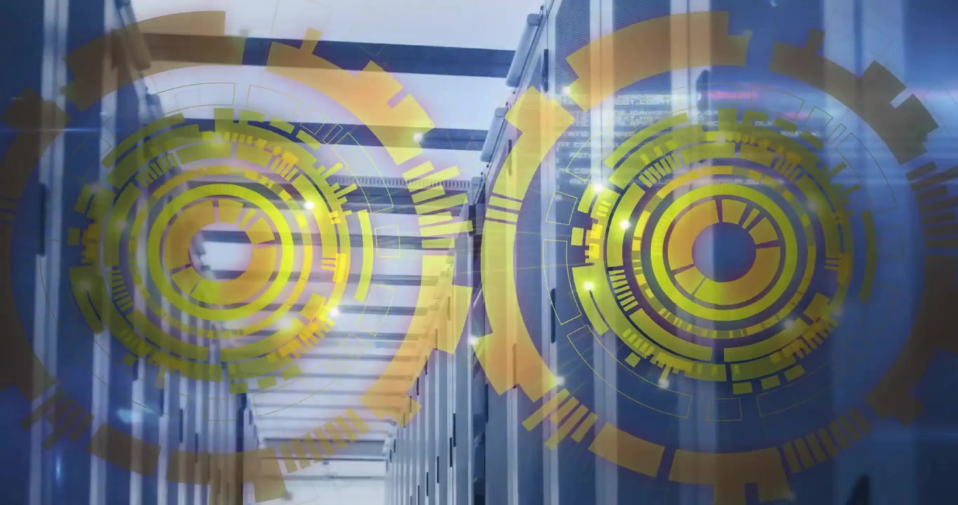 Animation af scopes med databehandling over computerservere