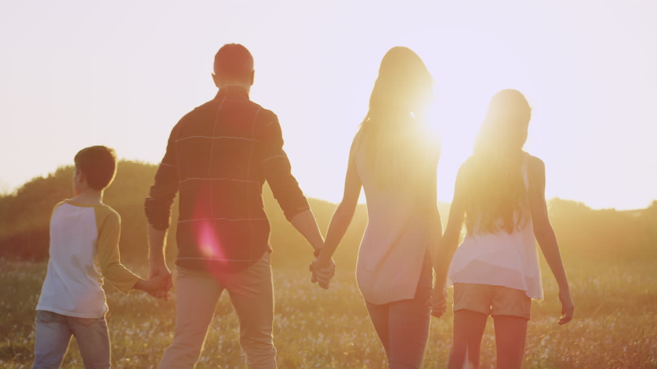 신선한 공기 속에서 친해지기