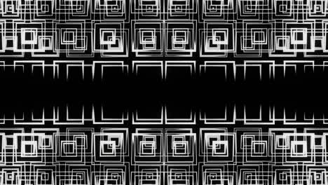 animación en blanco y negro para visualizar programas de video y vacaciones
