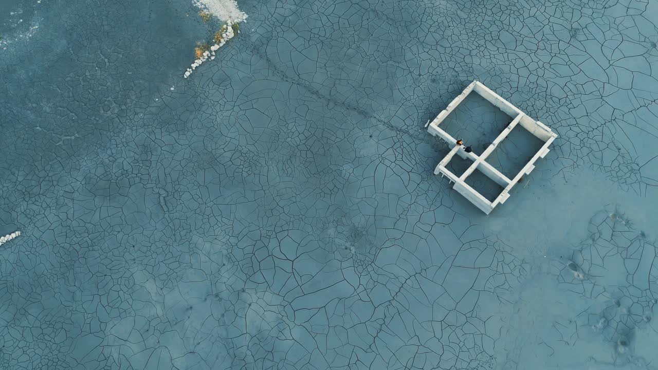 Remainings of Attabad Lake, Pakistan karakoram mountains