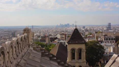 vista de paris desde la basilica del sagrado corazon en montmartre paris