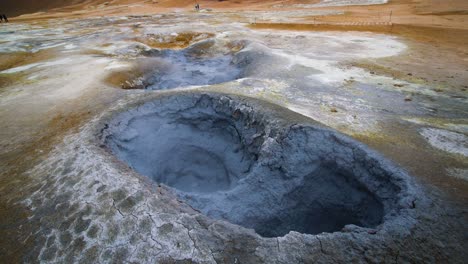 krafla geothermal of hverir, namafjall in iceland