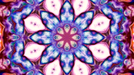 movimiento de fondo de kaleidoscopio abstractamente colorido