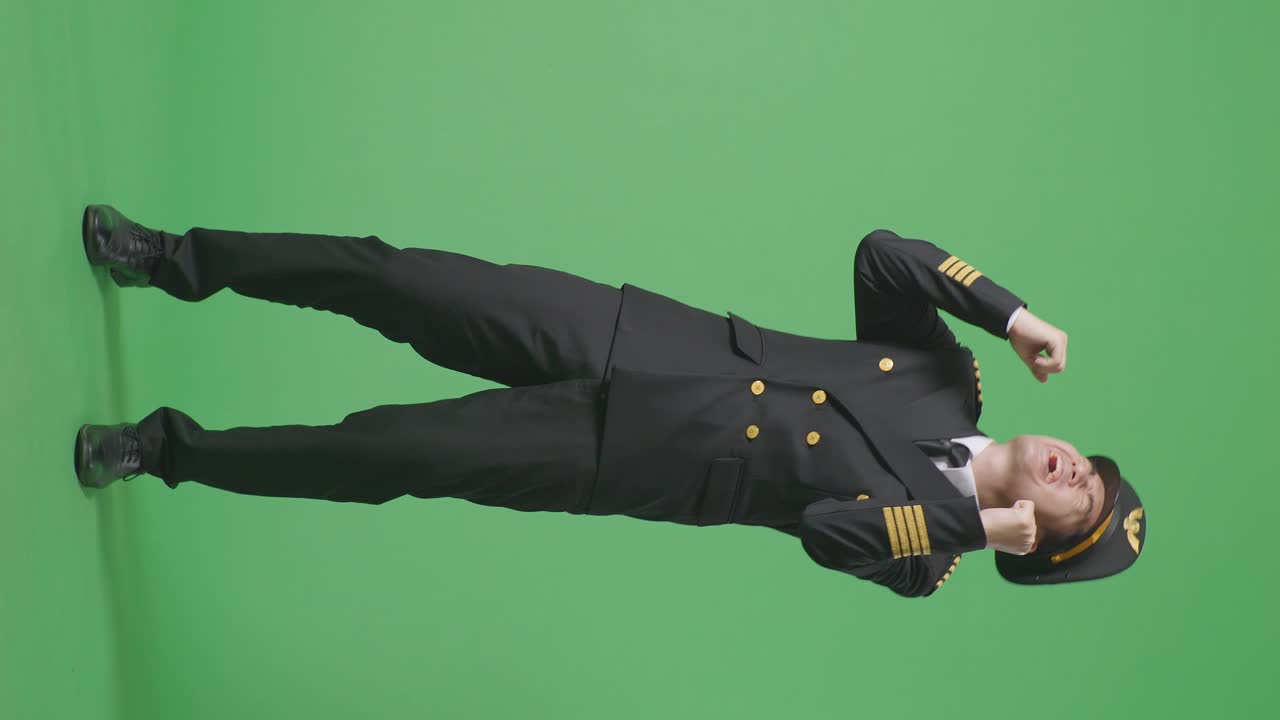 파일이 그린 스크린에서 춤을 춘다