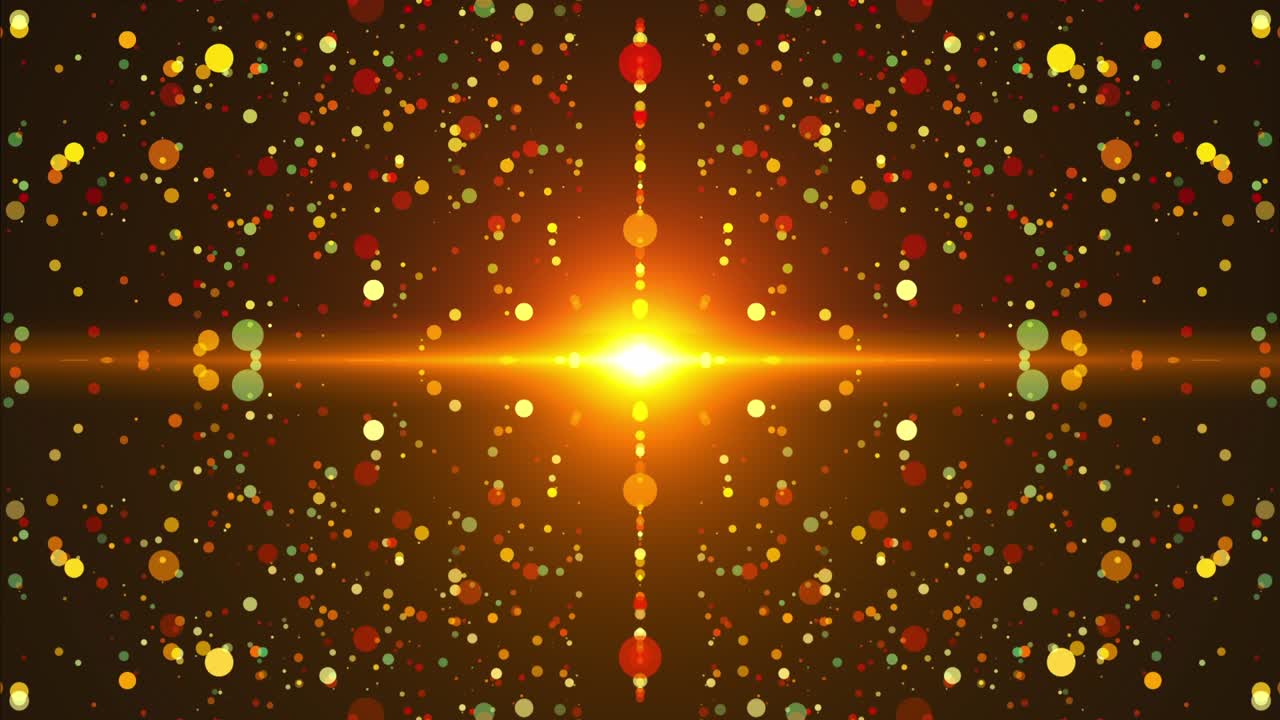 블랙 스페이스에서 디지털 백 서클 - 현대적 추상화, 컴퓨터 생성 배경, 3d 렌더링