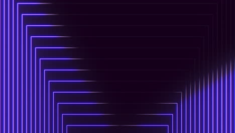 líneas violetas de neón con efecto de radar