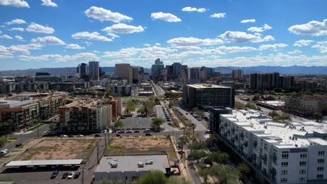 aerial-orbit-Phoenix-Arizona-in-4k