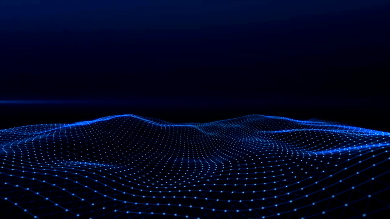 Plexus Backgrounds Wave Navy Blue