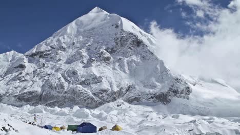 tents at advance base camp 1