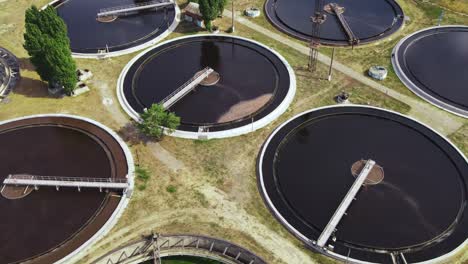 grey water recycling and sewage water basin clean