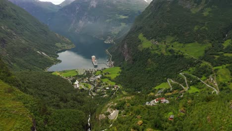 geiranger fjord, norway. beautiful nature norway natural landscape.