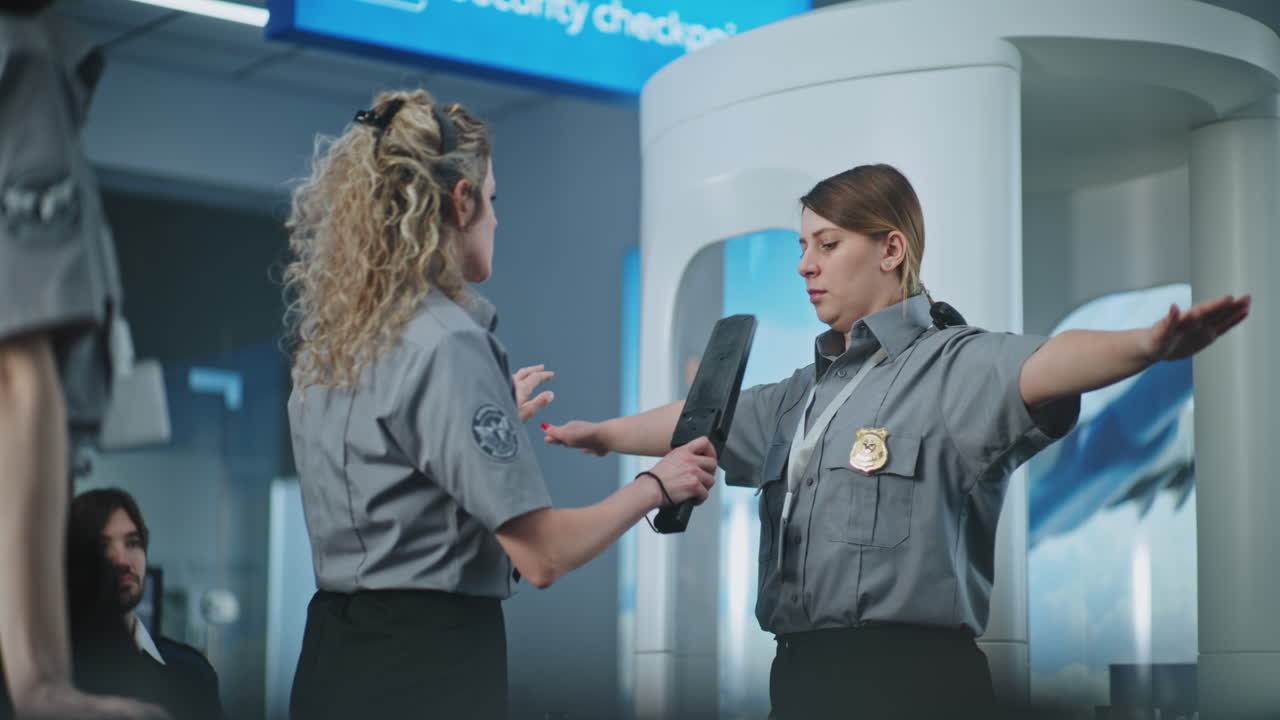 проверка безопасности в аэропорту