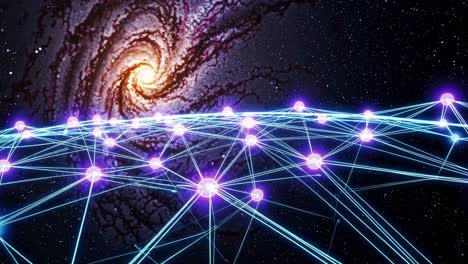 Network Connection in Space