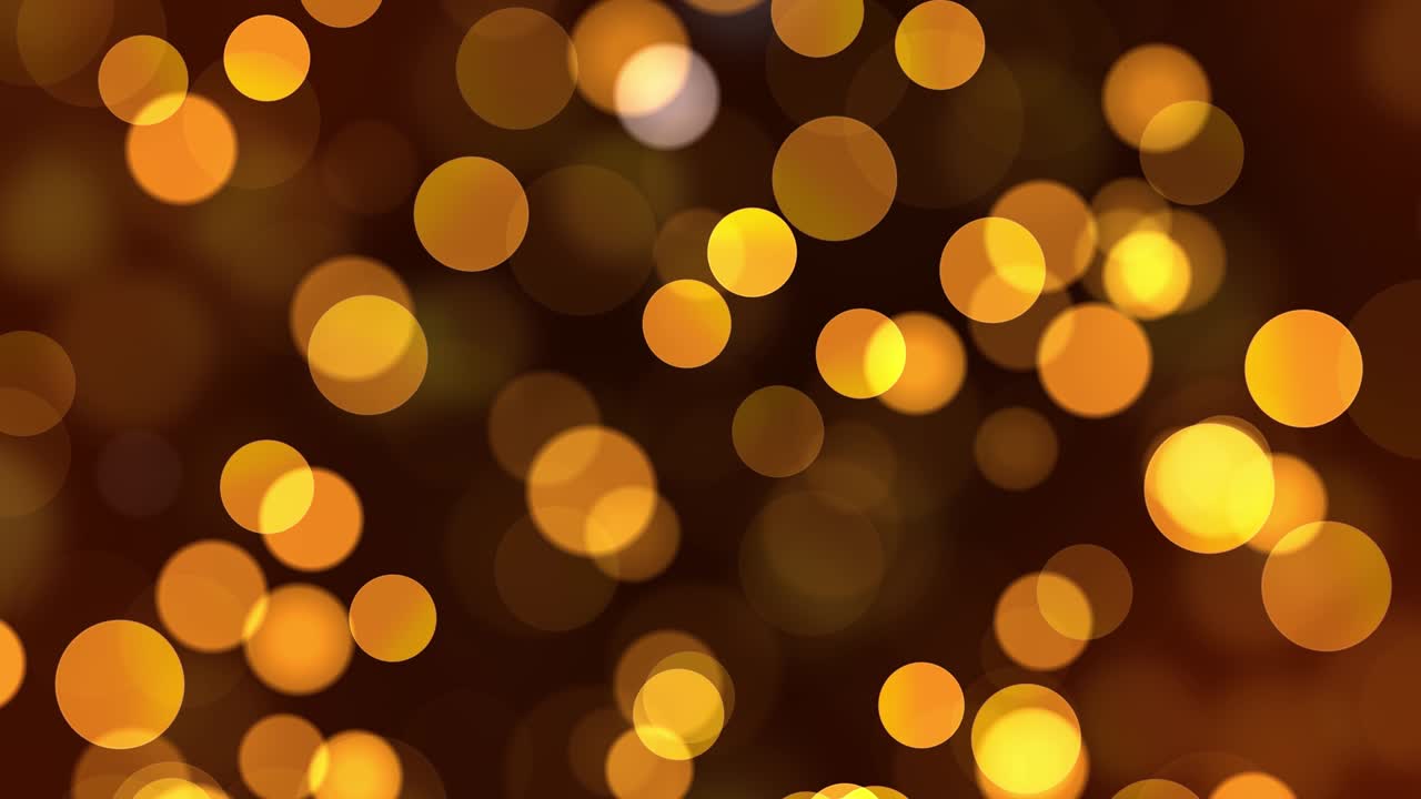 3d 4k animación partículas de oro bokeh brillo premios polvo fondo de bucle abstracto.