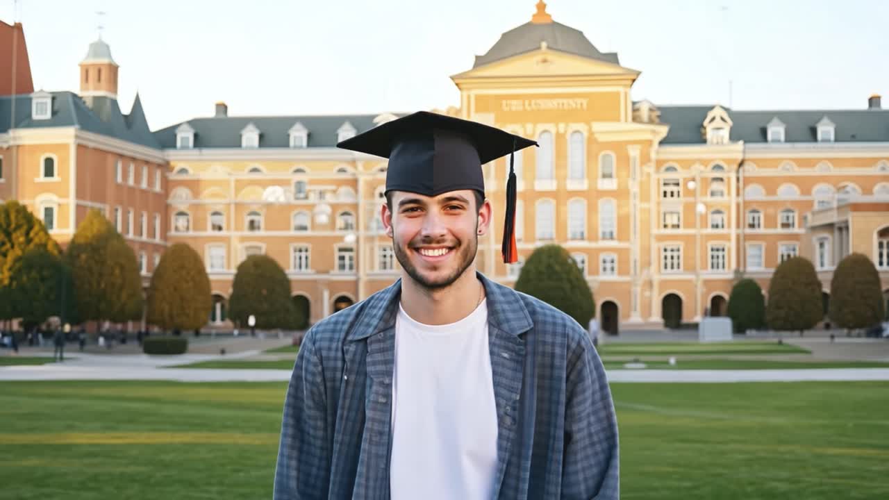 Graduation day at the university