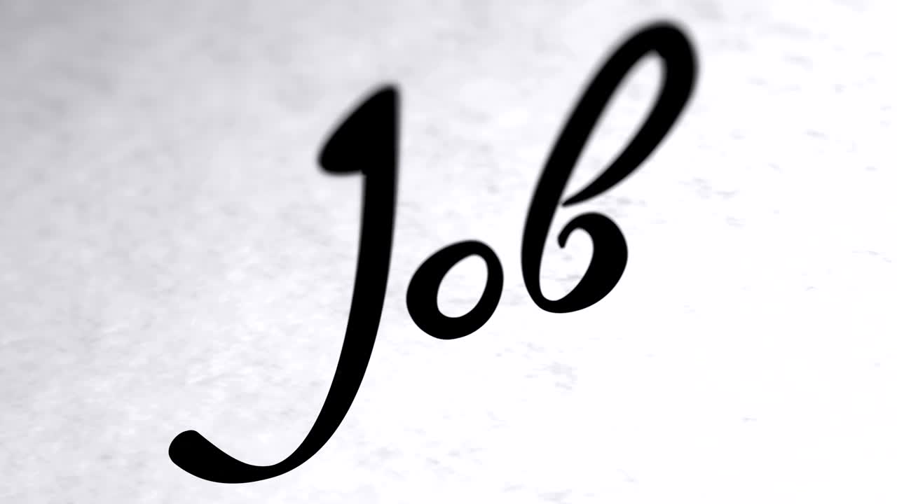 "trabajo" en la página. las imágenes de bucle tienen resolución de 4k.