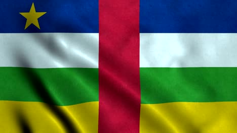 4k seamless loopable flag of central african republic