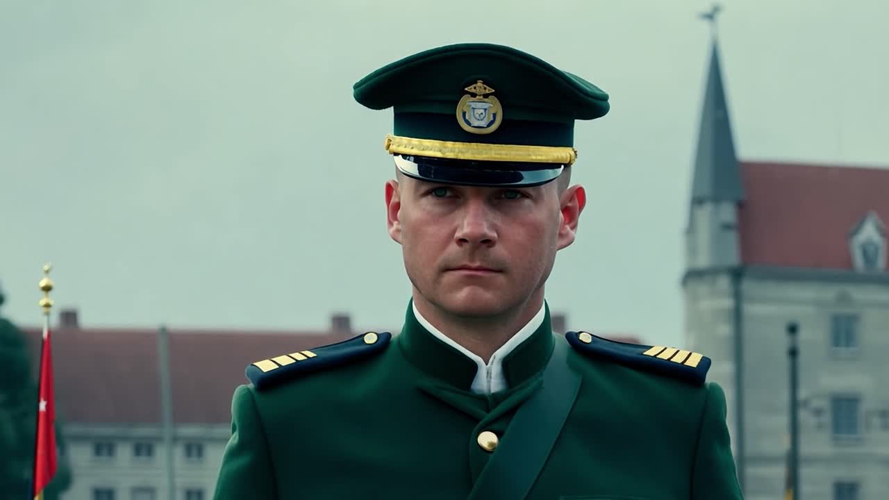 유니폼을 입은 에스토니아 군인