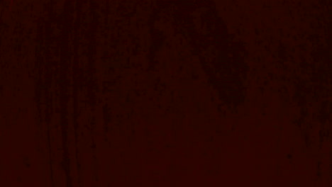 pintura abstracta con un fondo rojo y negro vibrante y salpicaduras aleatorias