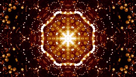 partículas de polvo abstracto luz bokeh títulos de movimiento bucle de fondo cinematográfico
