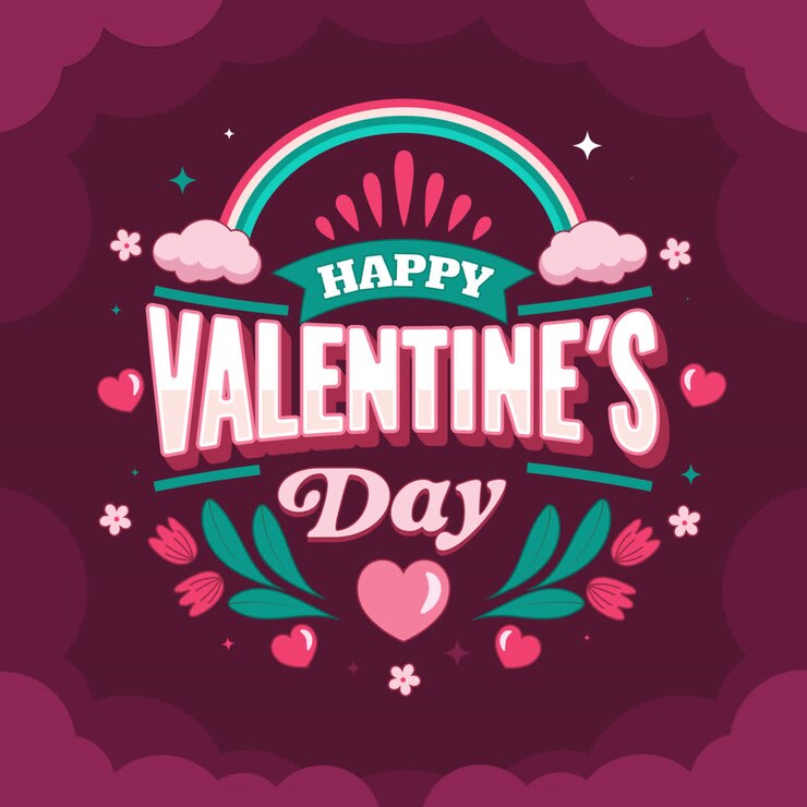 Happy Valentine's Day Graphic Design