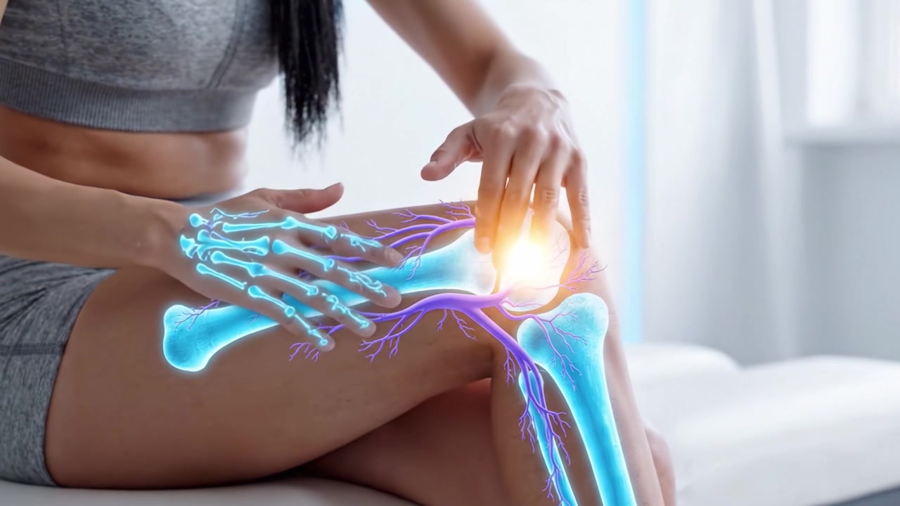 Understanding Knee Pain: A Visual Journey Through the Mechanisms of Joint Discomfort and Healing - From Sensation to Treatment Insights