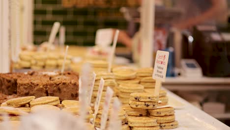 cookies being sold at cardiff market stall