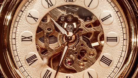 Close-up-on-vintage-clock