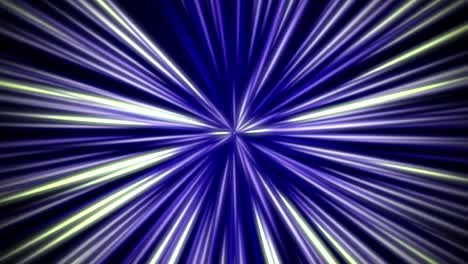 rayos y líneas azules abstractas en estilo de los años 80