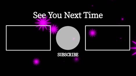 object lighting end card ending screen motion graphics