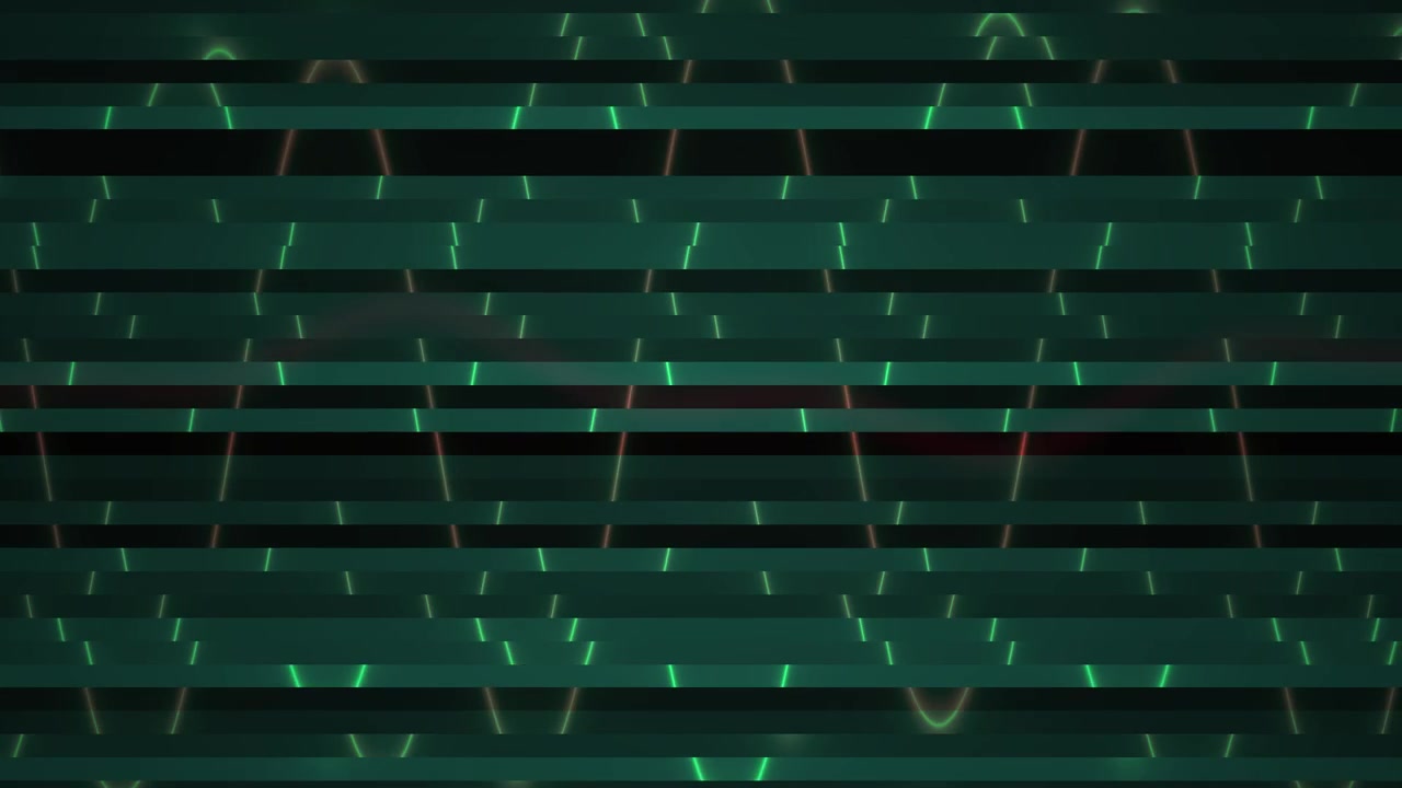 Abstrakt rød bølgeform med digital glitch-interferens