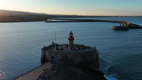 dún laoghaire harbour, dublin, ireland