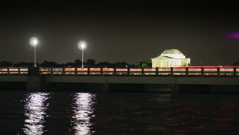 jefferson memorial y puente timelapse