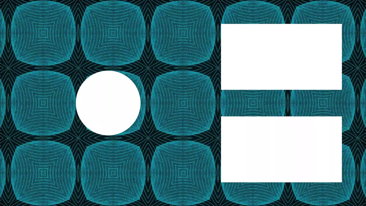 patrón de caleidoscopio tarjeta de finalización pantalla de finalización gráficos de movimiento