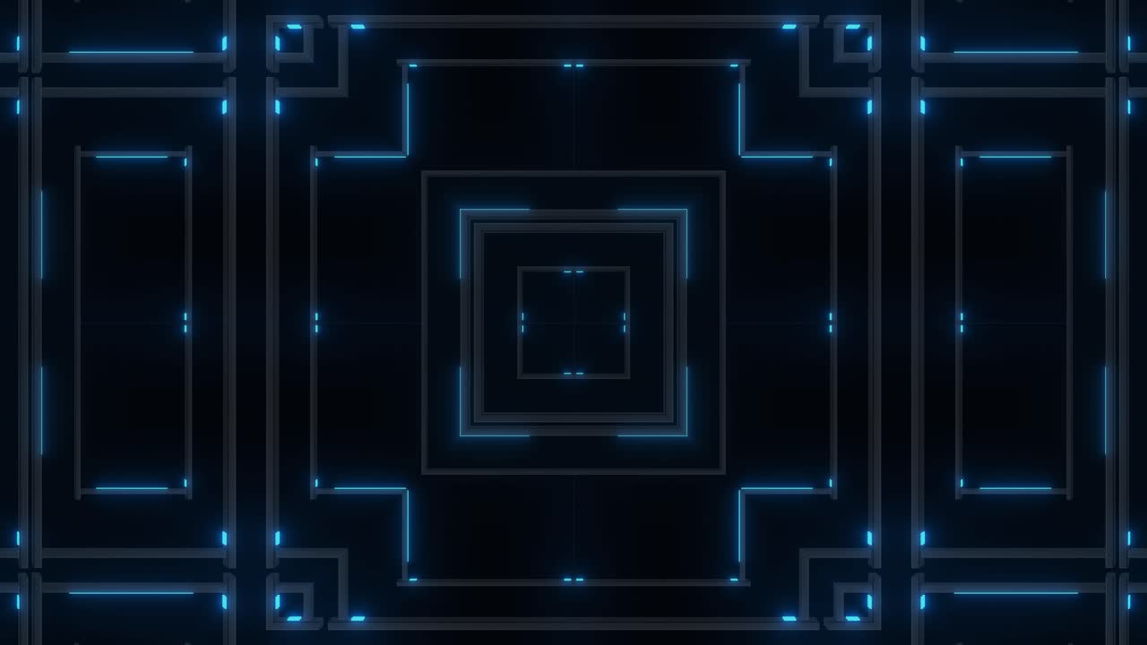 patrón geométrico de neón