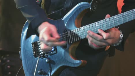 guitarist performing on stage