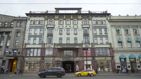 historic building in st. petersburg, russia