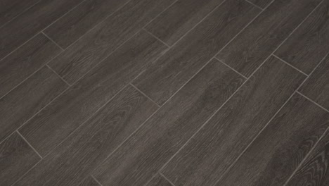 ceramic or porcelain long floor tiles in dark gray color