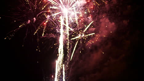espectáculo de fuegos artificiales de año nuevo 11