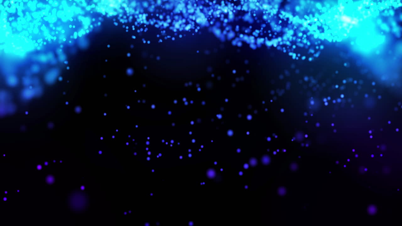 추상적인 파란 입자 배경