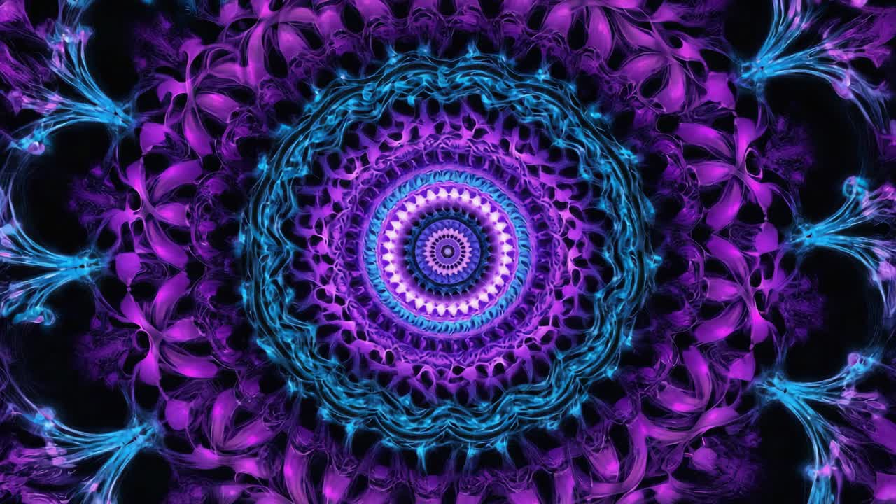 patrón de mandala abstracto