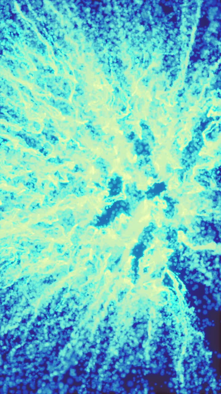 Abstract blue and green light background