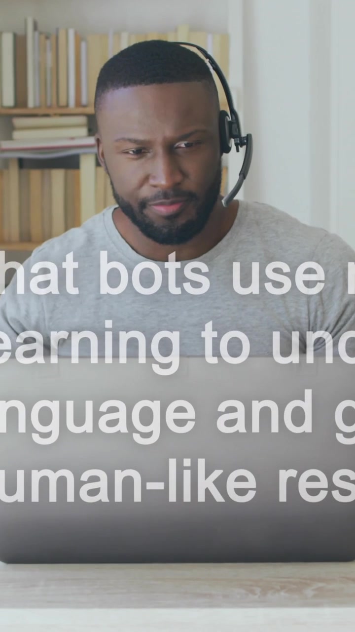 Animation of ai data processing over african american businessman using laptop