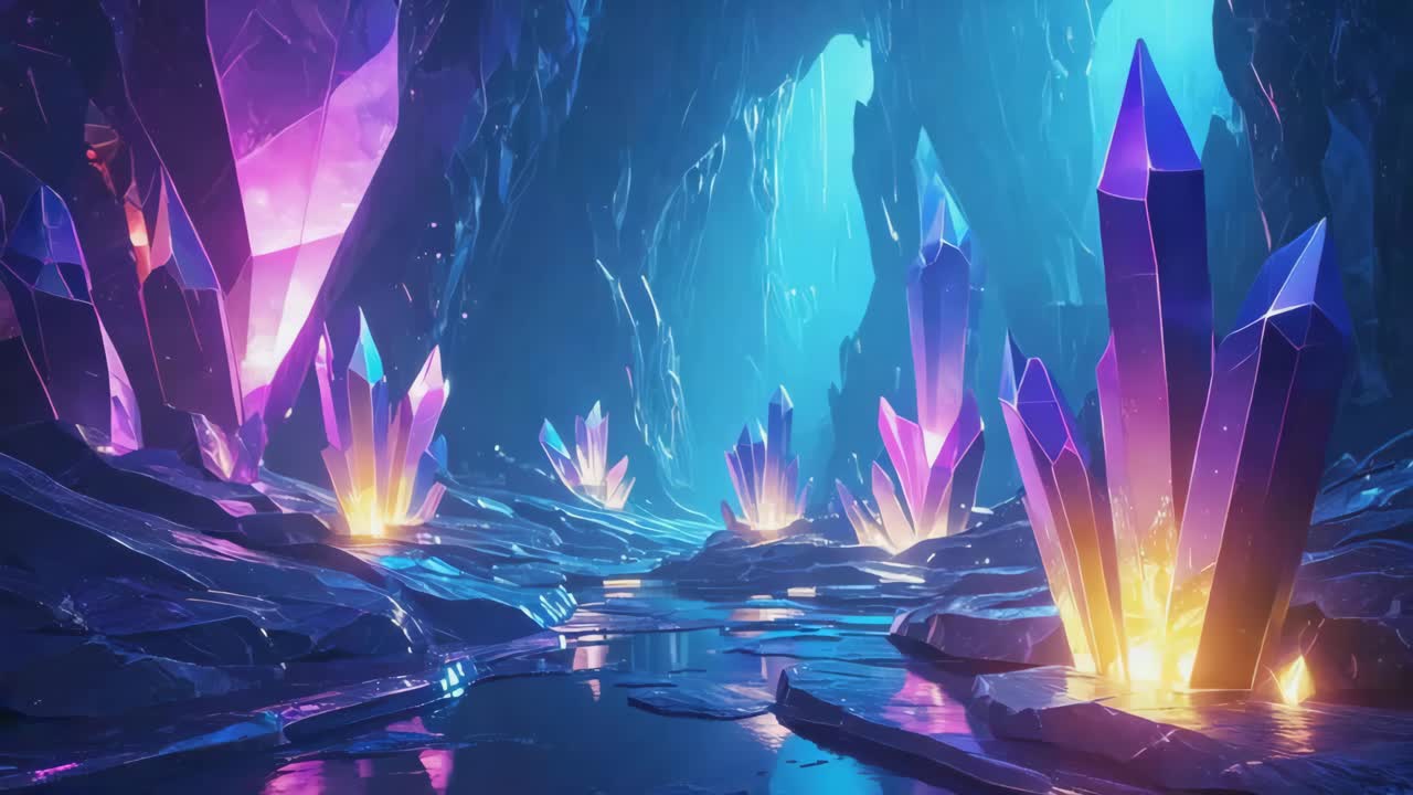 Crystal Cave Landscape