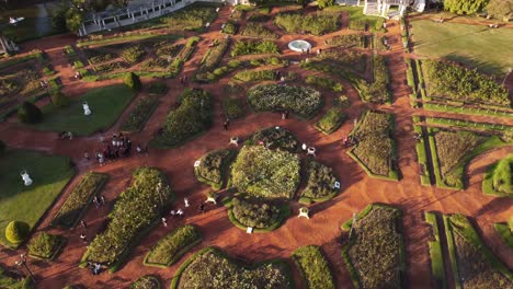 rosedal or rose garden,tres de febrero park, buenos aires