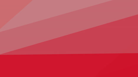 Animation-of-red-waves-moving-over-red-background