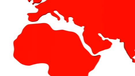 el globo rojo 3d