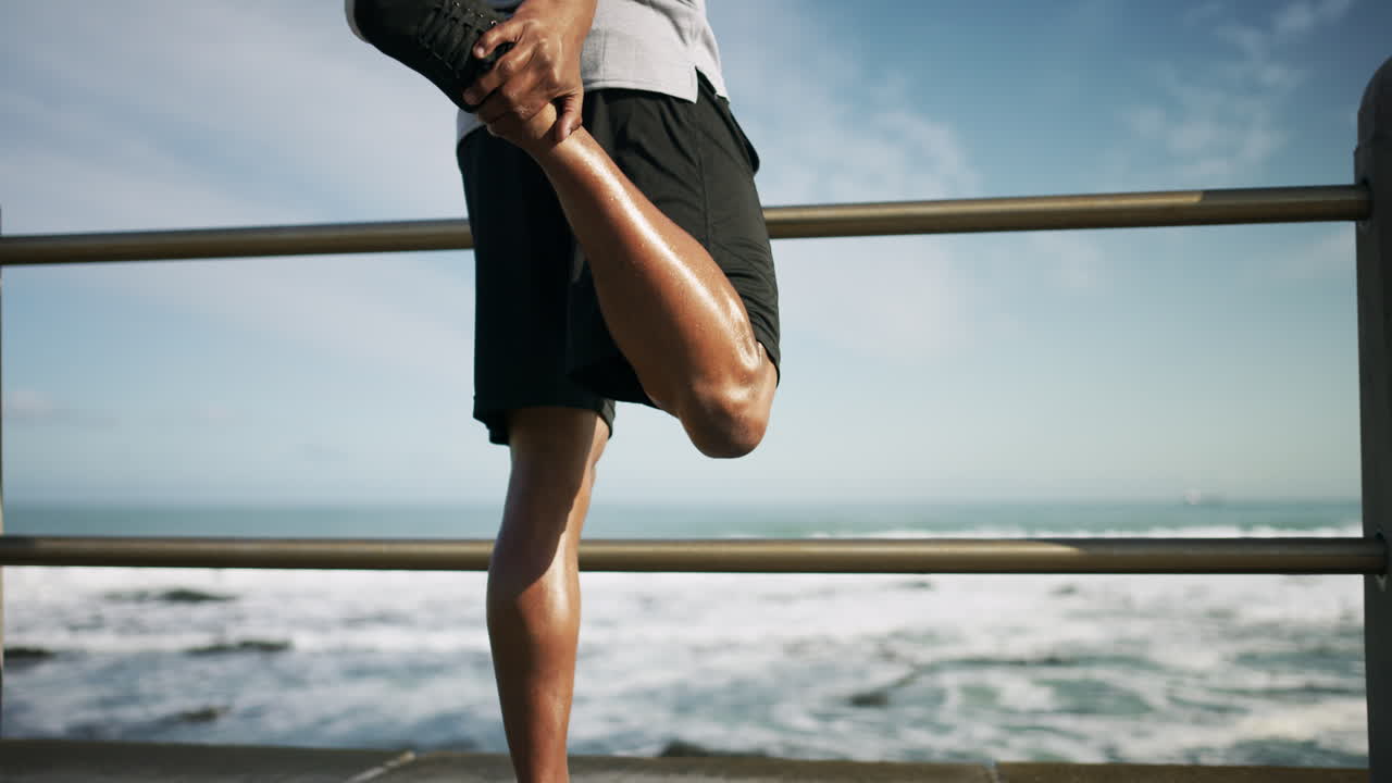 달리기 전 에 항상 다리 를 펴라