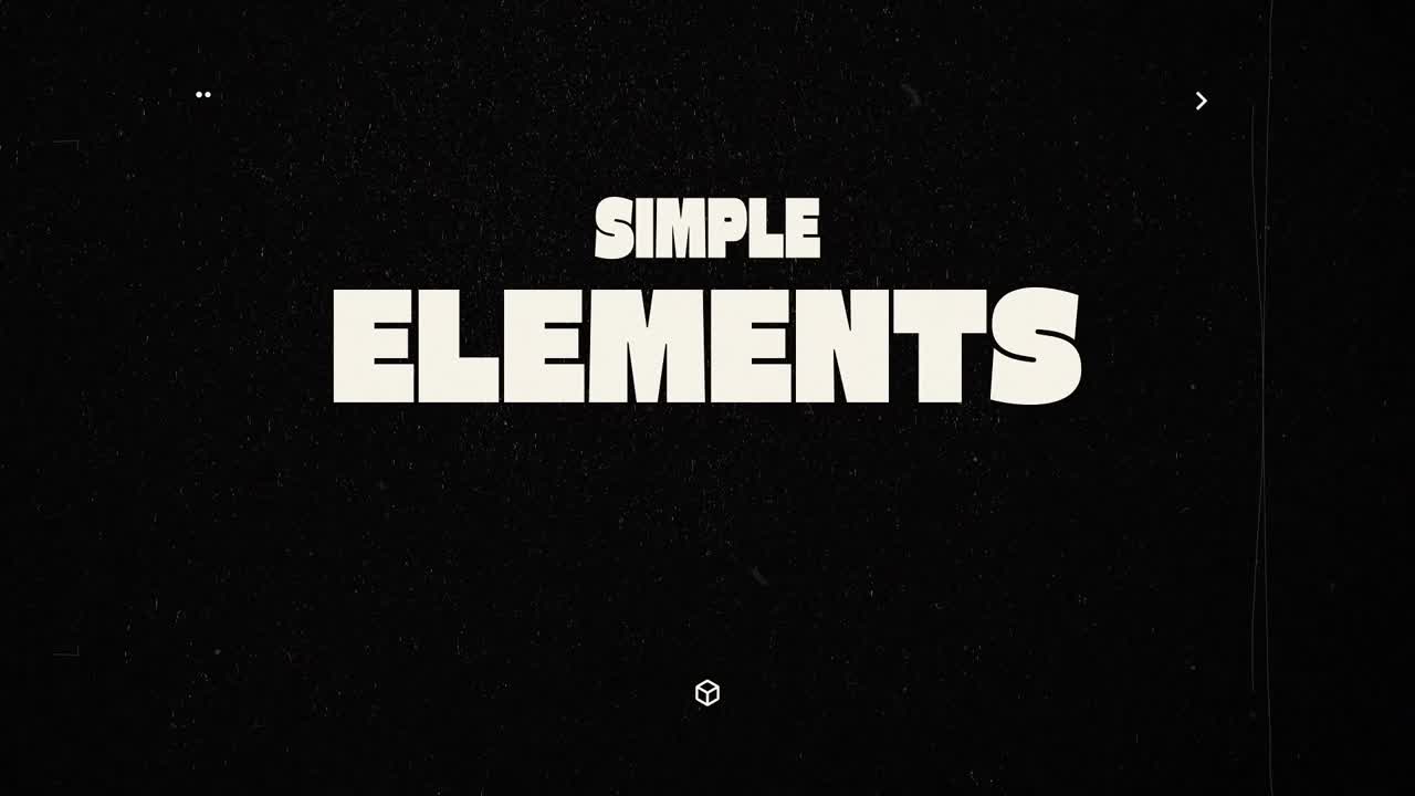 Dynamic Animated Text Titles and Graphic Elements