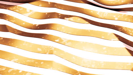 abstract gold and white striped pattern